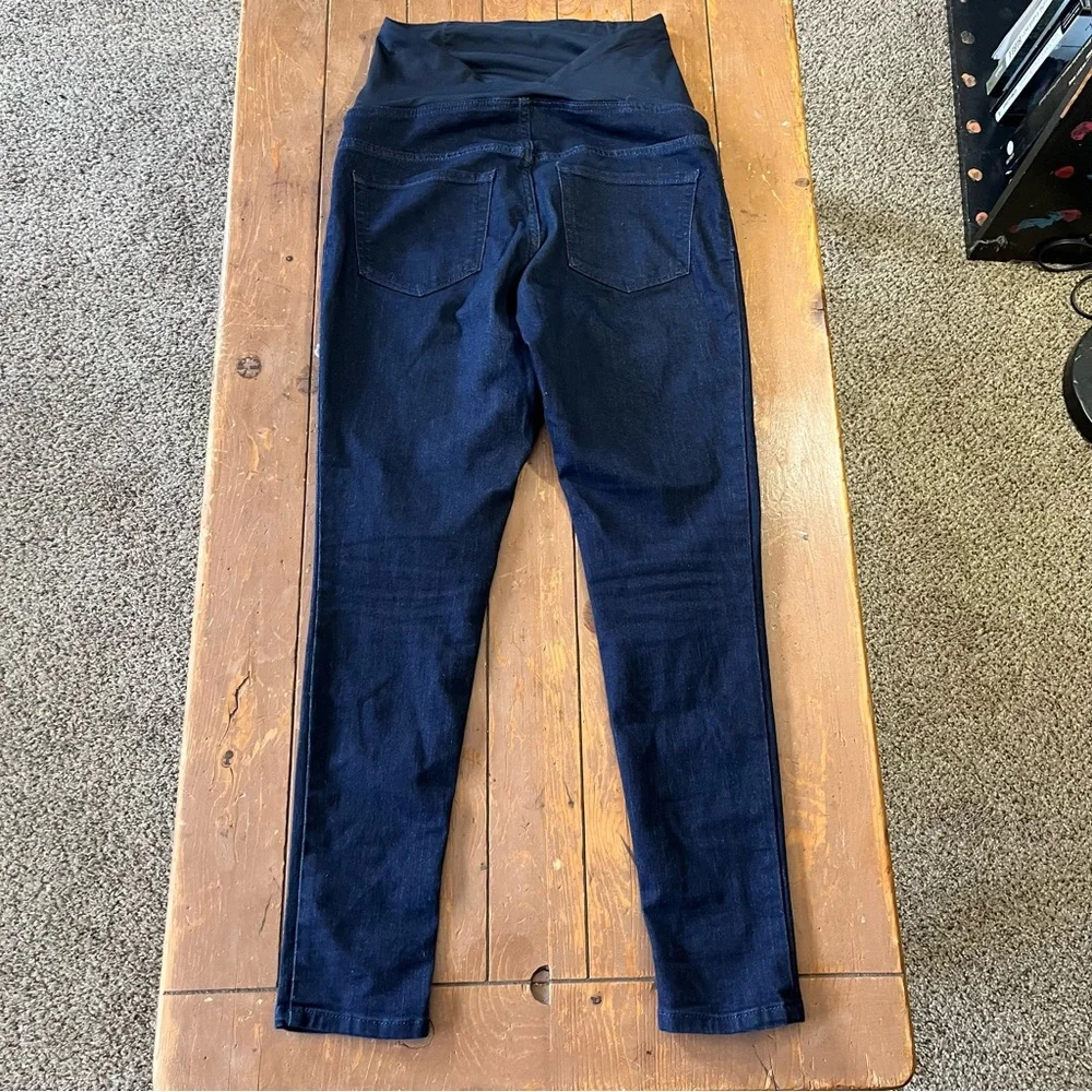Isabel Maternity Jegging Jeans Dark Wash - Picture 2 of 6